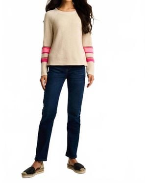 Lisa Todd Sun Shaker Cotton Sweater - Blue