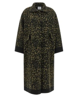 Nude Animalier Coat - Green