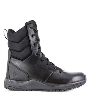 Volcom 8" Tactical Side-Zip Work Boot - Black