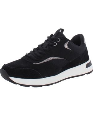 Vionic Nova Metallic Lace-Up Athletic And Training Shoes - Black