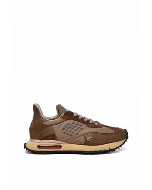 Be Positive Space Race Sneakers - Brown