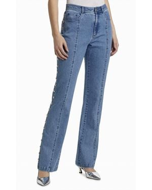 Cinq À Sept Studded Shailene Pant - Blue