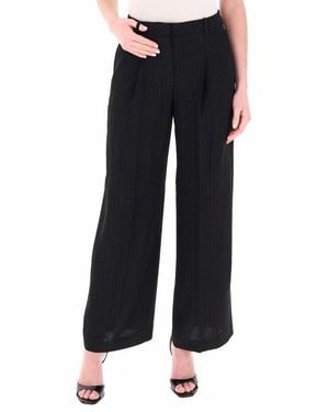 BOSS Tiana4 Wide Leg Pants - Black