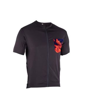 Leatt Mtb Trail Jersey - Black