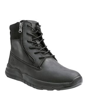 Anodyne No. 90 A5500-M090 Oil Leather Trail Worker Boots Rhs6397 - Black