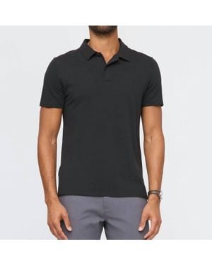 DUER Air Flow Pique Polo - Black
