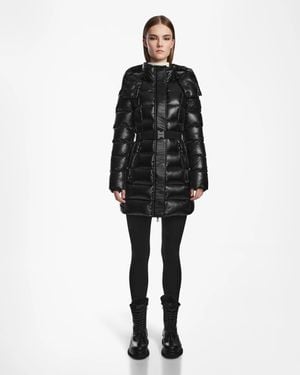 Rudsak Frida Shiny Quilted Down Puffer - Black