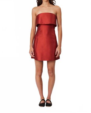 Remain Alexa Mini Dress - Red