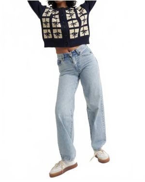 Callaghan Present Crewneck Cardigan - Blue