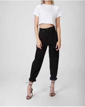 WeWoreWhat Dani Boyfriend Jeans - Black