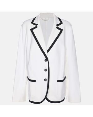Basler Fabric Blazer - White