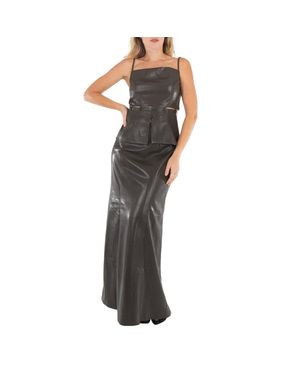 Nanushka Carlotta High Waist Flared Skirt - Multicolor