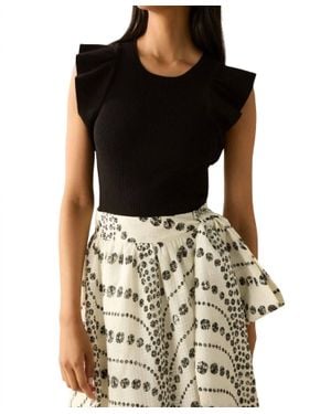 Marie Oliver Rory Top - Black