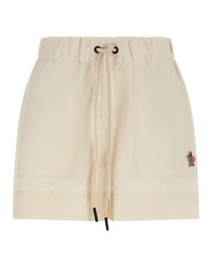 Moncler Polyester Bermuda Shorts - Natural