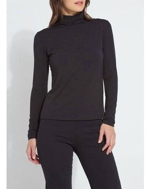 Lyssé Essential Longsleeve Turtleneck Tee - Black