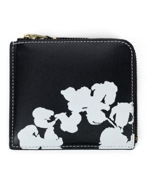 DENIM TEARS Cotton Wreath Wallet - Black