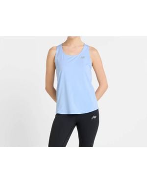 New Balance Race Day Singlet - Blue