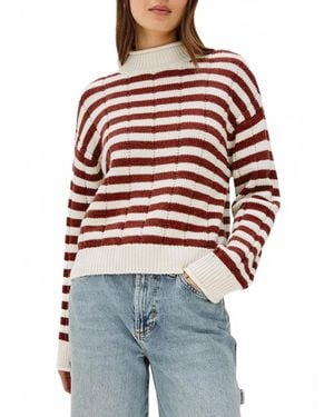 Rails Corrine Mockneck Sweater - Red