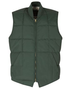 Fortela Padded Quilted Waterproof Polyamide Gilet - Green