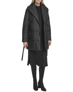 Andrew Marc Adela Quilted Jacket - Black