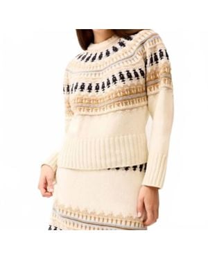 Marie Oliver Dion Sweater - Natural