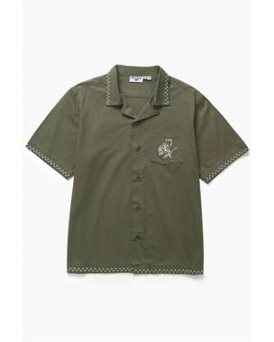 Service Works Border Shirt - Green