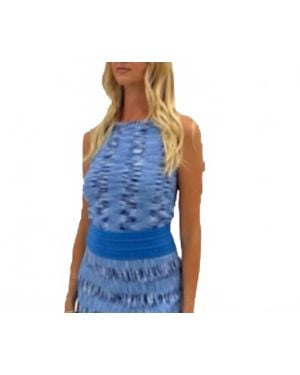 Anna Cate Penelope Sleeveless Top - Blue