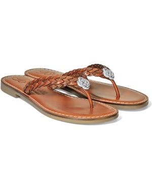 Brighton Aisha Thong Sandal - Brown