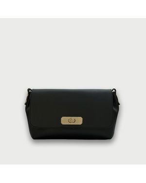 Apatchy London The Maisie Maxi Leather Bag - Black