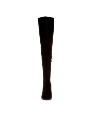 Kelsi Dagger Brooklyn Logan Over The Knee Boot Loganvt - Black
