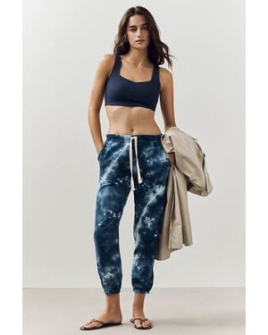 Electric and Rose Drawstring Pants - Blue