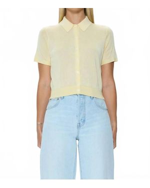 Pistola Lucca Short Sleeve Polo Sweater - Blue