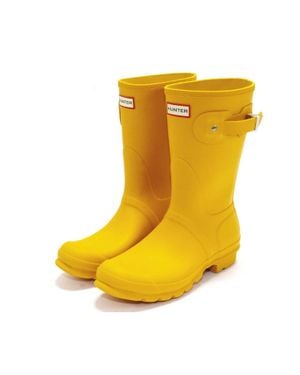 HUNTER Original Short Rain Boot - Yellow