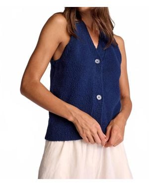 Sundays Zya Sweater Vest - Blue