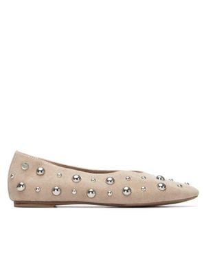 Xti Microfiber Shoes - Natural