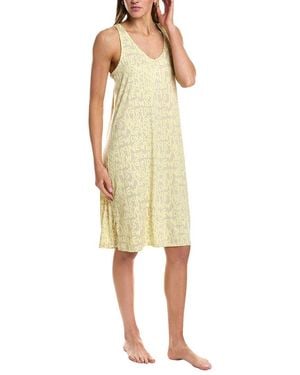 DKNY Short Chemise - Yellow