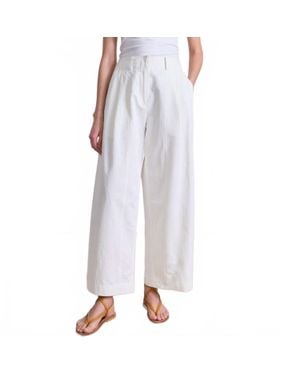 Apiece Apart Cropped Cybil Trouser - White