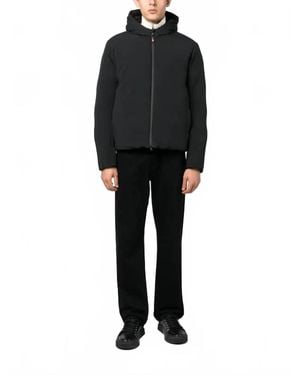Orlebar Brown Bunec Hooded Zip Fatening Jacket - Black