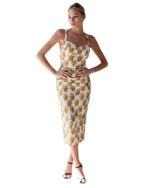 Hope for Flowers Sophia Midi Dress - Multicolor