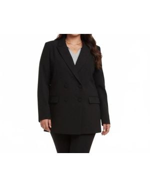 DKNY Elegant Blazer Suit - Black