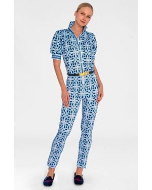 Gretchen Scott Gripeless Pull On Pants - Blue