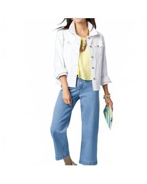 Coco + Carmen Omg Multi Color Trim Jacket - Blue