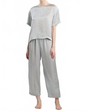 Natori Ashley Icon Pj Set - Gray