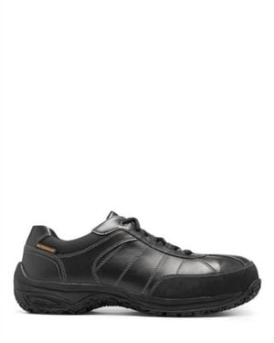 Dunham Lexington Steel Toe Work Shoes - Black