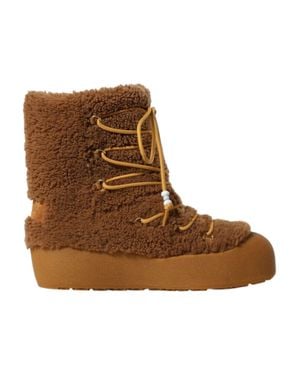 Bally Corviglia Fur Boots - Brown