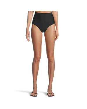 Sunsets Capri Bikini Bottom Stretch High-Waisted Swimwear Jzz721 - Blue