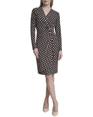 DKNY Sheath Dress - Black