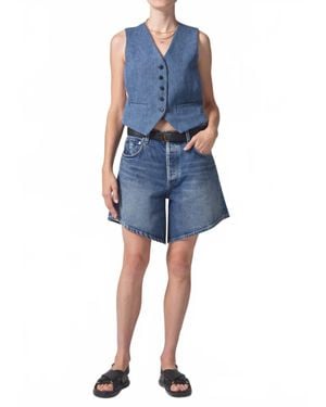Citizens of Humanity Gaucho Short - Blue