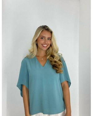 Anna Cate Nina Top - Blue
