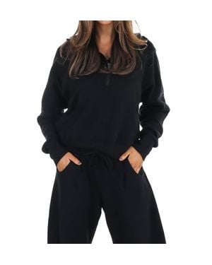 Reflex Active Easy Wear Fleece Half Zip Pullover - Black